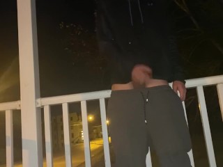 Bf masturbates on front porch and in driveway riskypublic
