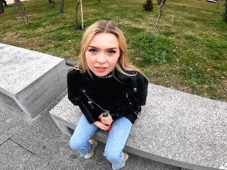 I met her on the street and fucked her at home on camera.