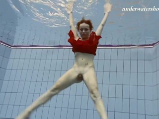 Ala andIva with Paulinka nude and_horny in the pool
