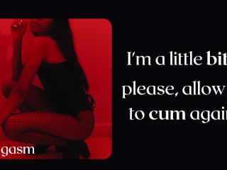 I'm a little bitch, can I cum_again? Please... Erotic audio story.