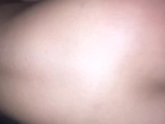 Blonde slut grinds and bounces on my thick dick in POV