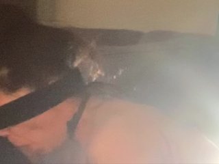 Big Tittie Pawg Milf Be - Cums a Cock Slut Canvas and Gets Used in EveryHole