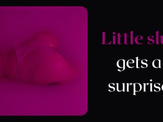 Little Slut Gets A Surprise, She Didn't Expect This - Porn Audio