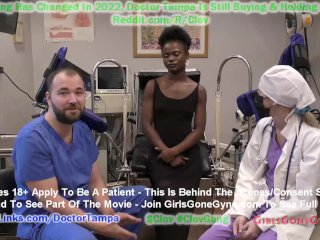$Clov Ebony Beauty Rina Arem Gets A Mandatory Orgasm From Doctor_Stacy Shepard_@GirlsGoneGynoCom