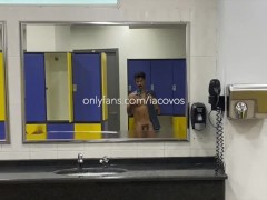 iacovos naked in greek gym locker room