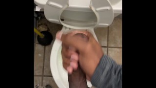 Piss And Cum Full At A Truck Stop