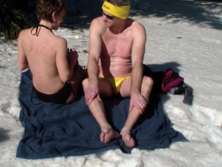 Rare_Sex Video - Fucking_on Ski in He Winter Forrest