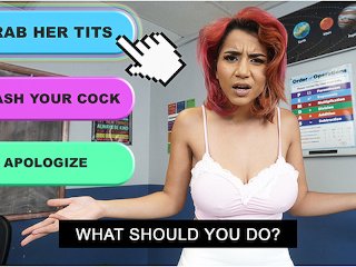 Sex Selector - Getting Schooled By Roxie Sinner (You Decide What Happens Next!)