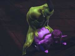 Orc fucked an elf in the ass
