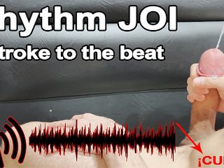 Rhythm Joi: Asmr Stroke To The Beat - Jerk Off Instructions (4K-60Fps)