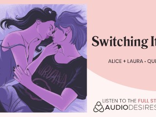 [Audio] Top & Bottom switch roles[lesbian] ASMR audio porn for_women