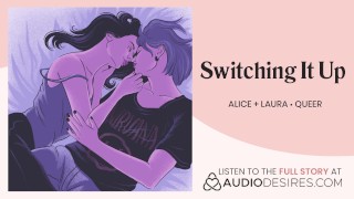 Nipple Play Lesbian ASMR Audio Porn For Women Audio Top & Bottom Switch Roles