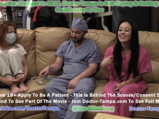 Become Doctor Tampa, Give Blaire Celeste Yearly Gyno ExamPhysical W/Help From Nurse_Stacy Shepard