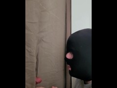 Moaner's first gloryhole cums in less than two mins OnlyFans gloryholefun1 
