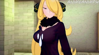 320px x 180px - Cynthia gives you the Price of Winning the Pokemon League - Anime Hentai -  Pornhub.com