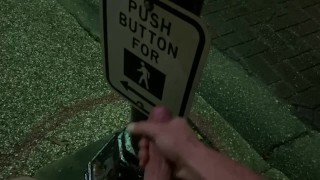Thick Cock I'm Dumping My Sperm On Street Signs