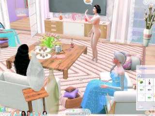 Princess Playtime - Happy 420 - Naked Baking & Smoking - Tasting HerGushing Cum - 7DeadlySims