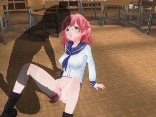 3D Hentai Teacher Found A Vibrator In A Schoolgirl's Bag And Put It In Her Pussy