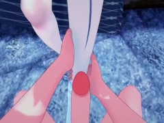 Hentai POV Feet Vampire Fraulein from Yu-Gi-Oh! Dominates you!