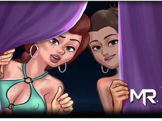 Summertimesaga - Having Fun With A Girl In A Cabana At The Beach E3 #44