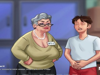 SummertimeSaga - Old lady got teeth removed and sucked_E3 #92
