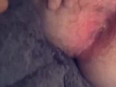 Fucking my creamy hole with my favourite dildo