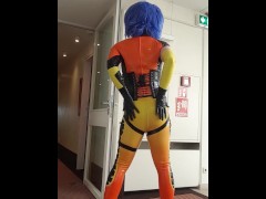 EFM 2022 (Easter Fetish Meeting 2022) Tracer Cosplay (without armor)
