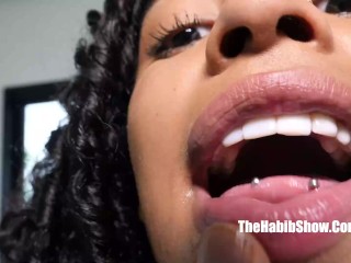 brazilian Ariella Ferraz nasty dick sucking mouth n_anal skills on jamaican clarkesboutaine