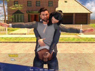 Stepgrandma's House: Handjob On The Road-Ep27