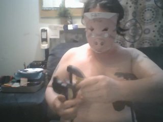 Piggy Plays With Tits Verbal HumiliationRepeat After Me Submissive_Pig Training for Female_Pigs