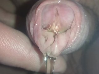 Super Close-Up Peeing Pov