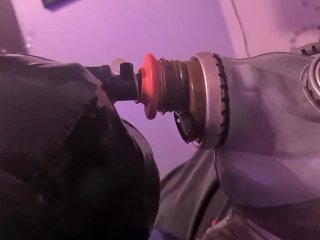 Breathplay With Gasmask