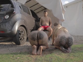 Two Horny And Dirty Slaves One Master Part 2 - Blonde And Brunette Girl