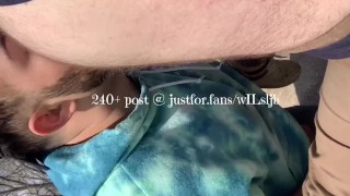 Caught Rim And Public Suck