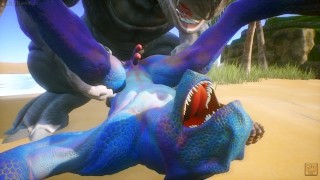 Furry Scalie A Gay Furry Porn Is Fucked By A Massive Furry