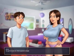 Summertime Saga: StepSiter Wants Her StepBrother To Do Cam Show With Her-Ep 97
