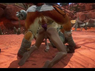 Group Of Monster Cock Fucking A Ass 3D