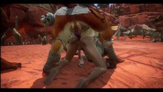 3D Monster Cock Fucking An Ass Group