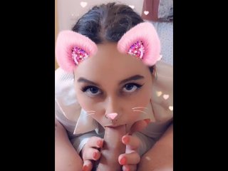 Pov Hottest Blowjob And Cumshot On Snapchat