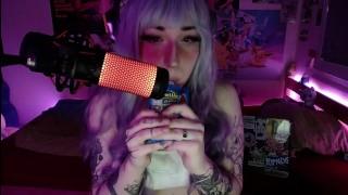 Petite ASMR Eating By A Cute Girl Sounds Like A Fat F Ck