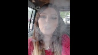 Merely A Cigarette Break In The Car