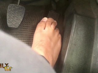 Bare Foot Pedal Pumping - Your Tongue Belongs To My Soles - Manlyfoot 🦶 New Content