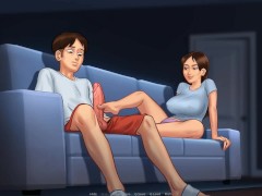 Summertime Saga: StepSister Caught Her StepBorther Watching Porn! -Ep106