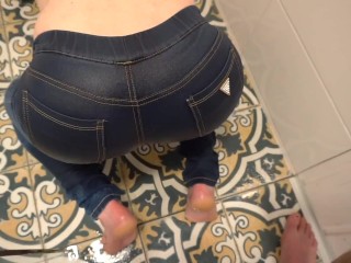 Desperate Pee in Jeans nextHe Peeon My Ass
