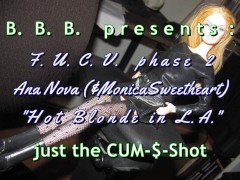FUCVph2 Ana Nova (&MonicaSweetheart) Hot Blond In L.A. CUMshot only