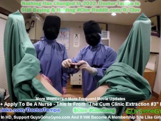 Semen Extraction #3 On Doctor Tampa Whos Taken By Nonbinary Medical Perverts To The Cum Clinic!