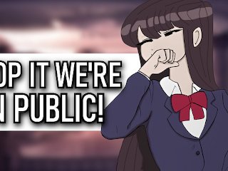 Embarassing Komisan In Public! - Eating Her Out Under Her Skirt 🍑 - Audio Erotic Roleplay