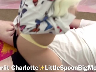 Starlit Charlotte sucks and fucks so_intense and intimate! Drainedall my cum
