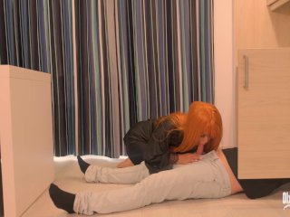 Hot Redhead Babe GetsHer Tight Pussy_Fucked Deep By Plumber
