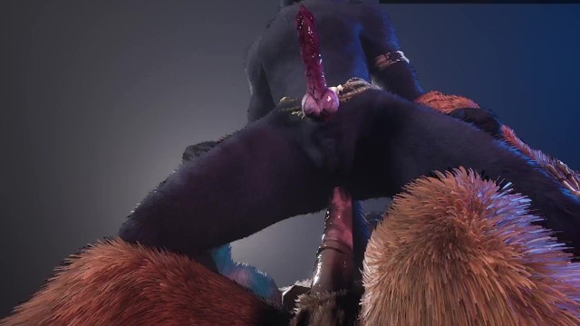Furry Femboy x Monster Cock 3D - Pornhub.com